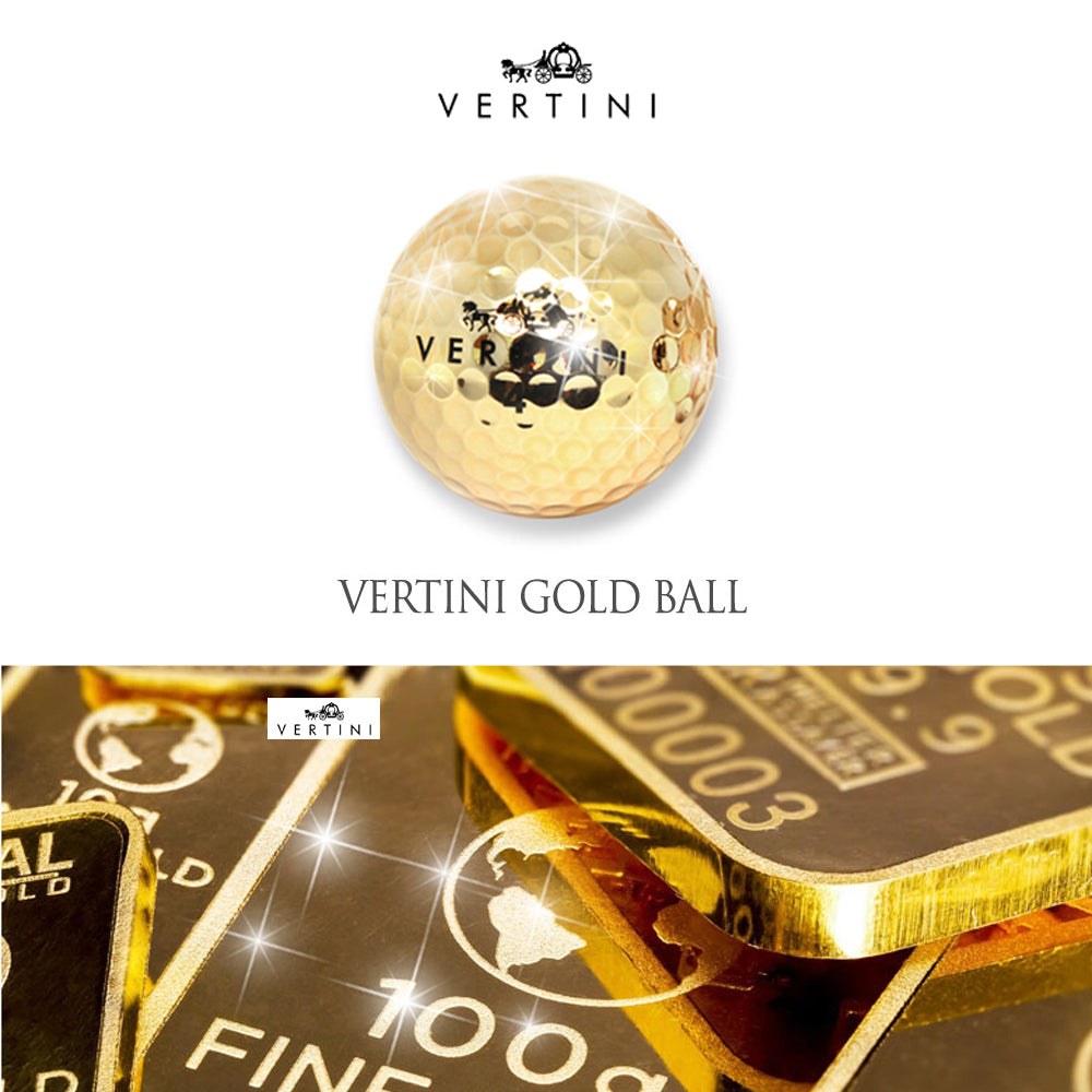 Gold ball 1スリーブ & Gold bar(tee keeper)