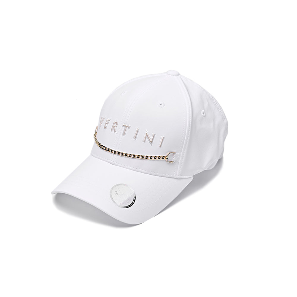 gold chain golf cap
